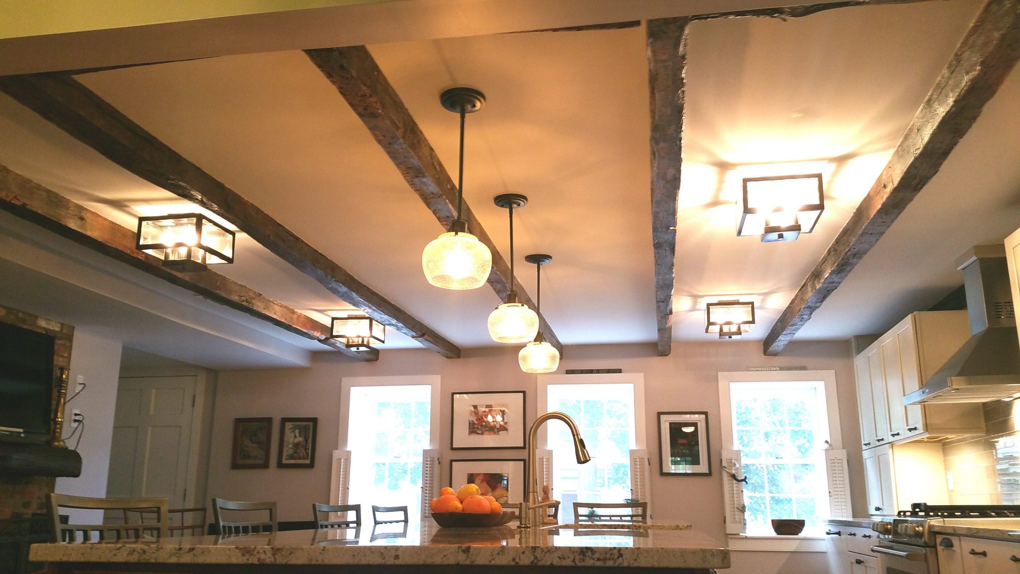 Award Winning Historic Renovation ceiling