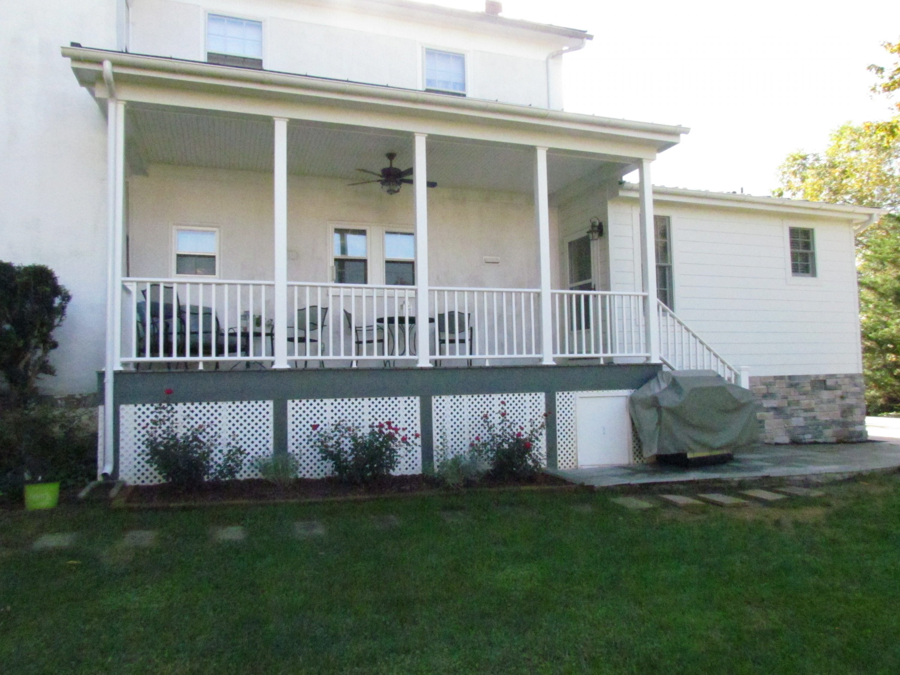 Historic Addition back porch