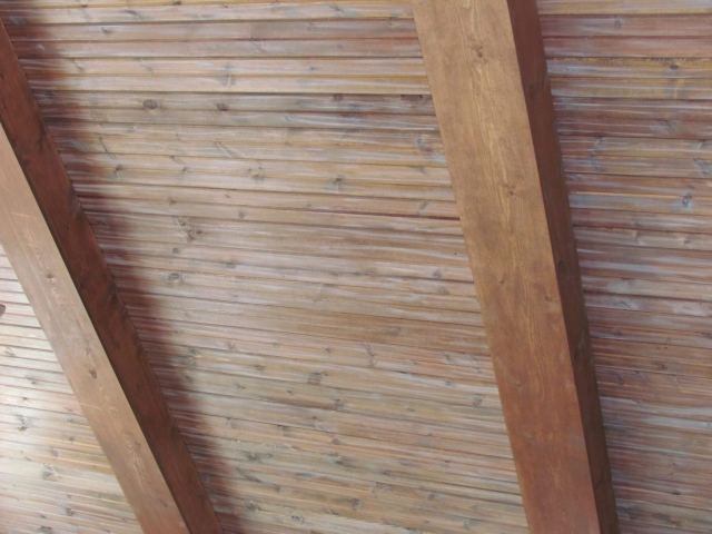 Cedar Siding Custom Home ceiling