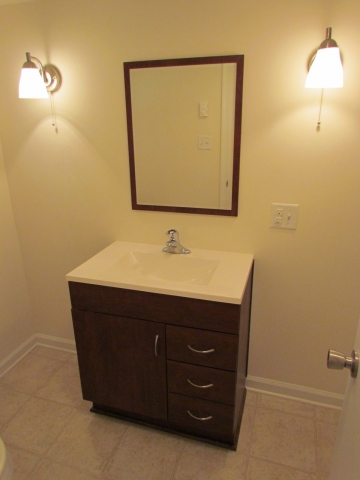 Historic Renovation Before And After bathroom vanity after