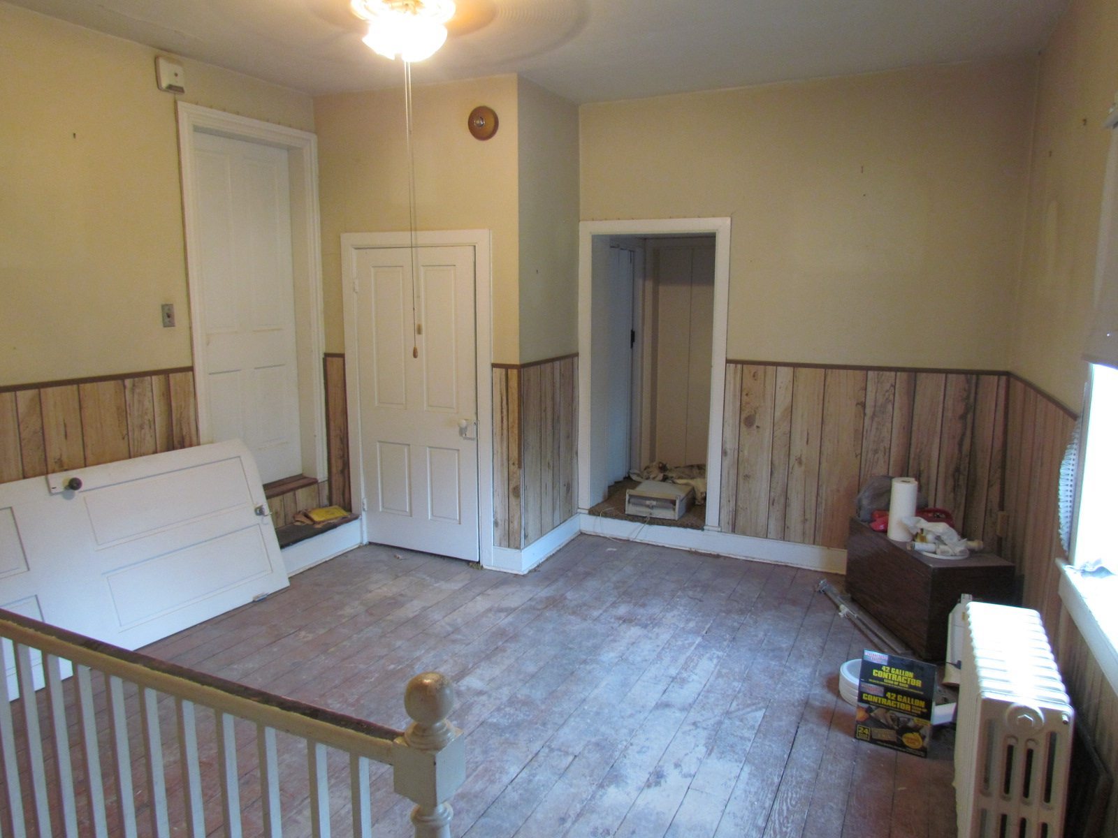 Historic Renovation Before And After room before