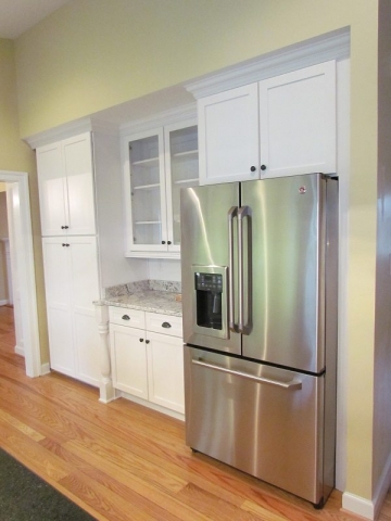 Complete Professionally Designed Renovation fridge
