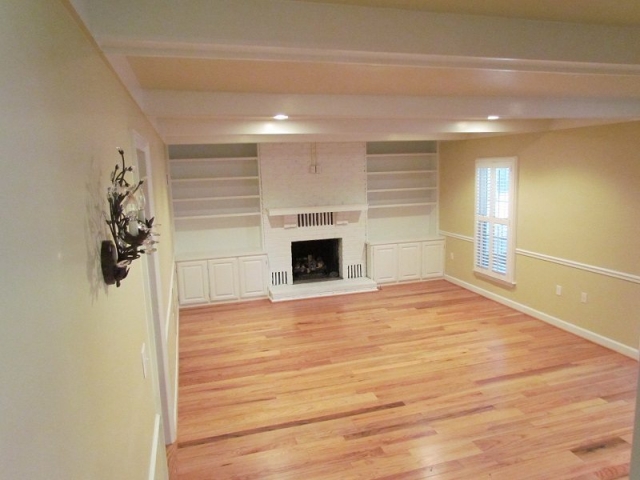 Complete Professionally Designed Renovation family room