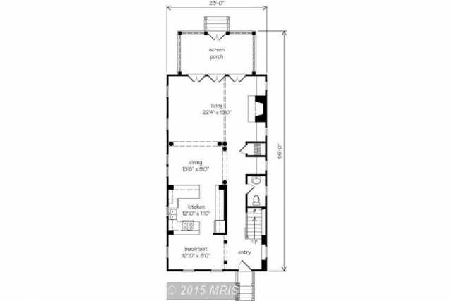Charlestown Sheridan lower level floor plan