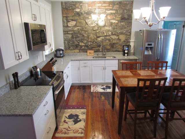 Historic Kitchen Renovation And Accommodation after left