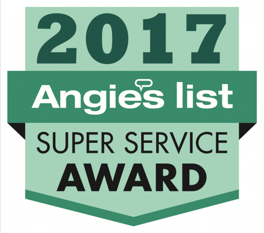 2017 Angie's list super service award