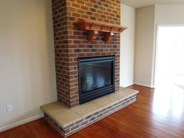 Primrose Custom Home fireplace