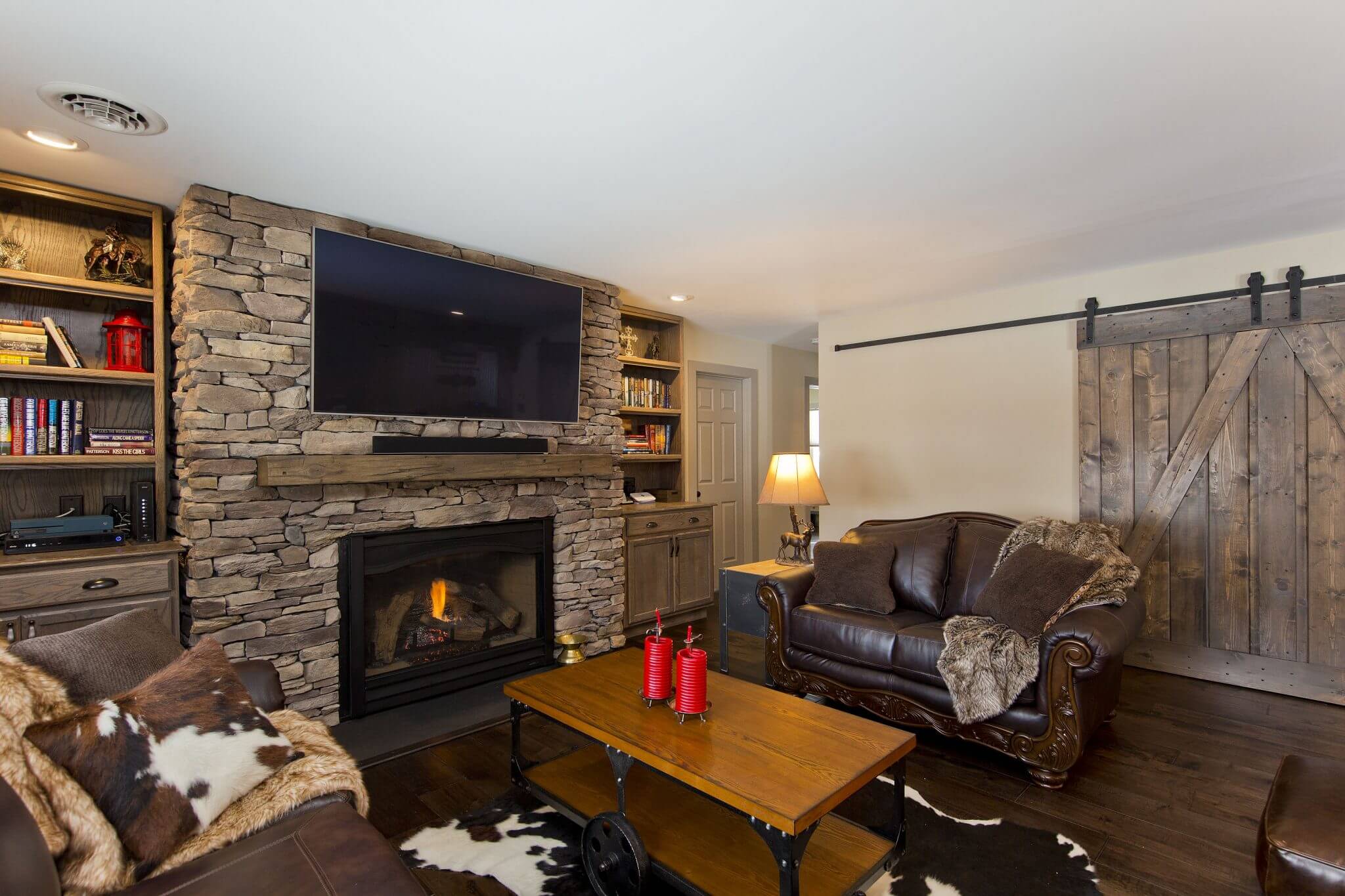 Professional Designer Home Renovation living room fire place